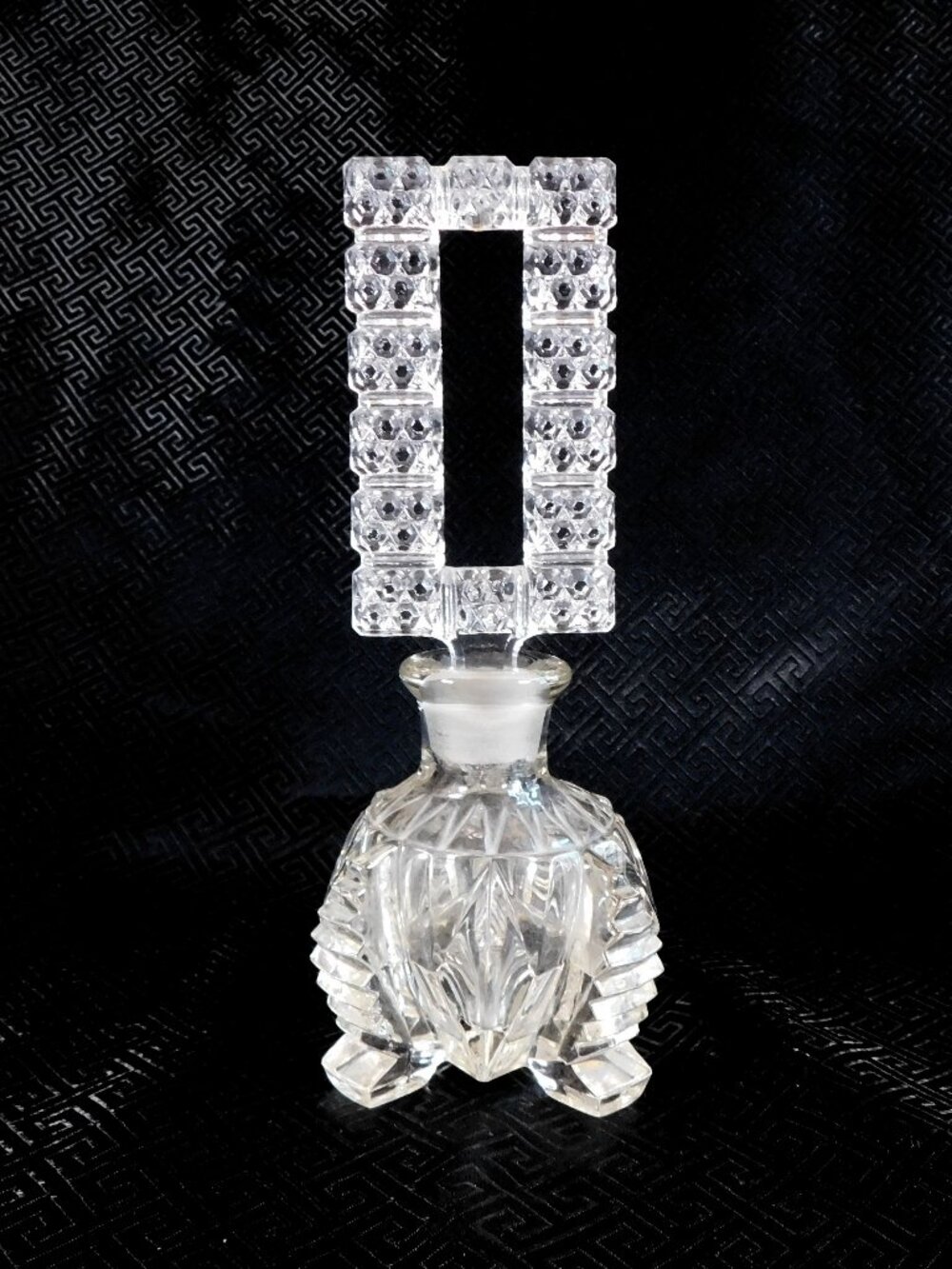 Clear Glass Perfume Bottle # 23511